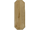 Natural Cedar House Number Plaque