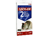 Stick Em Rat Glue Trap 2-Pack