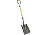 Do it Best Wood D-Handle Square Point Shovel, 33 In