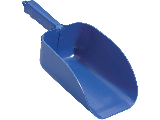 Blue Plastic Poultry Feed Scoop, 3 Qt