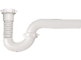 Adjustable PVC Slip Joint P Trap, 1 1/4 & 1 1/2 In