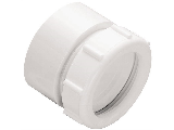 PVC Compression Drain Pipe Adapter, 1 1/2 In