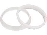 1-1/4 In, Polyethylene Washers 2PK