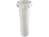 PVC Extension Tube Slip Joint, 1 1/2 In x 6 In