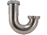 Chrome Sink Trap J Bend, 1-1/2 In