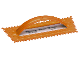 Plastic Notched Trowel 10 In X 4-1/4 In, 3/16 In & 5/32 In Nothces