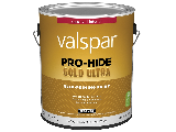 Valspar Pro-Hide Gold Ultra Eggshell Super One Coat White Base Interior Wall Paint (Sizes)