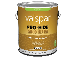 Valspar Pro-Hide Gold Ultra Latex Satin Super One Coat White Base Interior Wall Paint (Sizes)