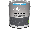 Valspar Pro-Hide Silver 5000 Latex Flat White Interior Wall Paint (Sizes)