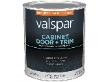 Valspar Cabinet, Door & Trim Waterborne Alkyd Interior/Exterior Enamel Deep Base (Sizes)