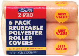 Poly Roller Covers 9", 6 Pack