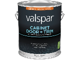 Valspar Cabinet, Door & Trim Waterborne Alkyd Interior/Exterior Enamel Tint Base (Sizes)