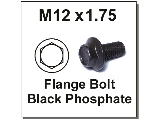 Class 10.9 Flange Bolt, 12mm x 1.75 (Lengths)