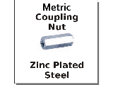 Metric Coupling Nuts