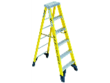 Fiberglass Step Ladder Type IAA, 6 Ft