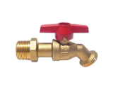 Brass Ball Valve Hose Bibb (Sizes)