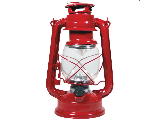 Hurricane LED Lantern Red, 9 In