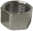 Chrome Plated Compression Nut, 3/8 In