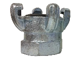 Crow Foot Coupler Female NPT 1-1/2 In Mallable Iron