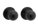 Polo Hall and Closet  Passage Knob, Matte Black