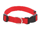 Nylon Dog Collar Adjustable 14 In. to 20 In.