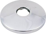 Chrome Shallow Escutcheon, 3/8 In Pipe