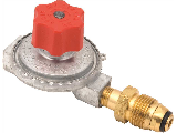 Adjustable High Pressure LP Gas Regulator, 1/4 In FPT