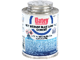 Oatey Medium Blue Lava PVC Cement, 8 Oz