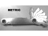 Metric Thread Gauge, .45 To 2.5