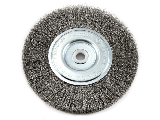 Fine Crimped Wire Wheel 6 In, .008