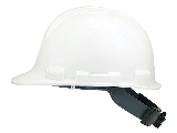 Safety Works Wheel Ratchet Hard Hat, White