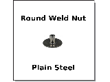 Round Weld Nut (Sizes)