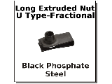 Standard Long Extruded Nuts U Type (Sizes)