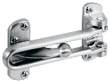 Swing Bar Surface Mount Door Guard, Satin Nickel