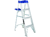 Aluminum Stepladder Type I, 4 Ft