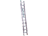 Aluminum Extension Ladder Type II, 20 Ft