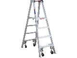 Aluminum Platform Ladder with Casters Type IA, 4 Ft