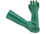 PVC Dipped Sandy Finish Glove, 18 In