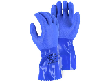 PVC Double Dipped Rough Finish Glove 12 In Large