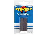 Heavy Duty Ceramic Magnet Block, 2 Pack