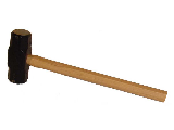 Double Face Engineer Hammer 16 Inch Wood Handle