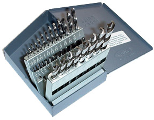 Cobalt Steel Drill Bit Set 21 Piece - 64ths