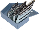 Cobalt Steel Drill Bit Set 29 Piece - 64ths