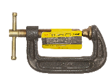 Heavy Duty Welding C Clamp With Copper Screw (Sizes)