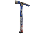 Solid Steel Bricklayer Hammer, 18 Oz