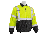 High Visibility Waterproof Bomber Jacket, Lime (Sizes)