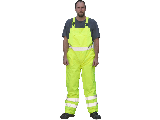 High Viz Waterproof Bib Rain Pants  (Sizes)