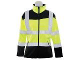 Women's Class 2 Hi-Viz Soft Shell Jacket (Sizes)