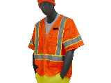 Class III Safety Vest Orange (Sizes)