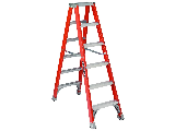 Fiberglass Twin Stepladder Type IA, 6 Ft